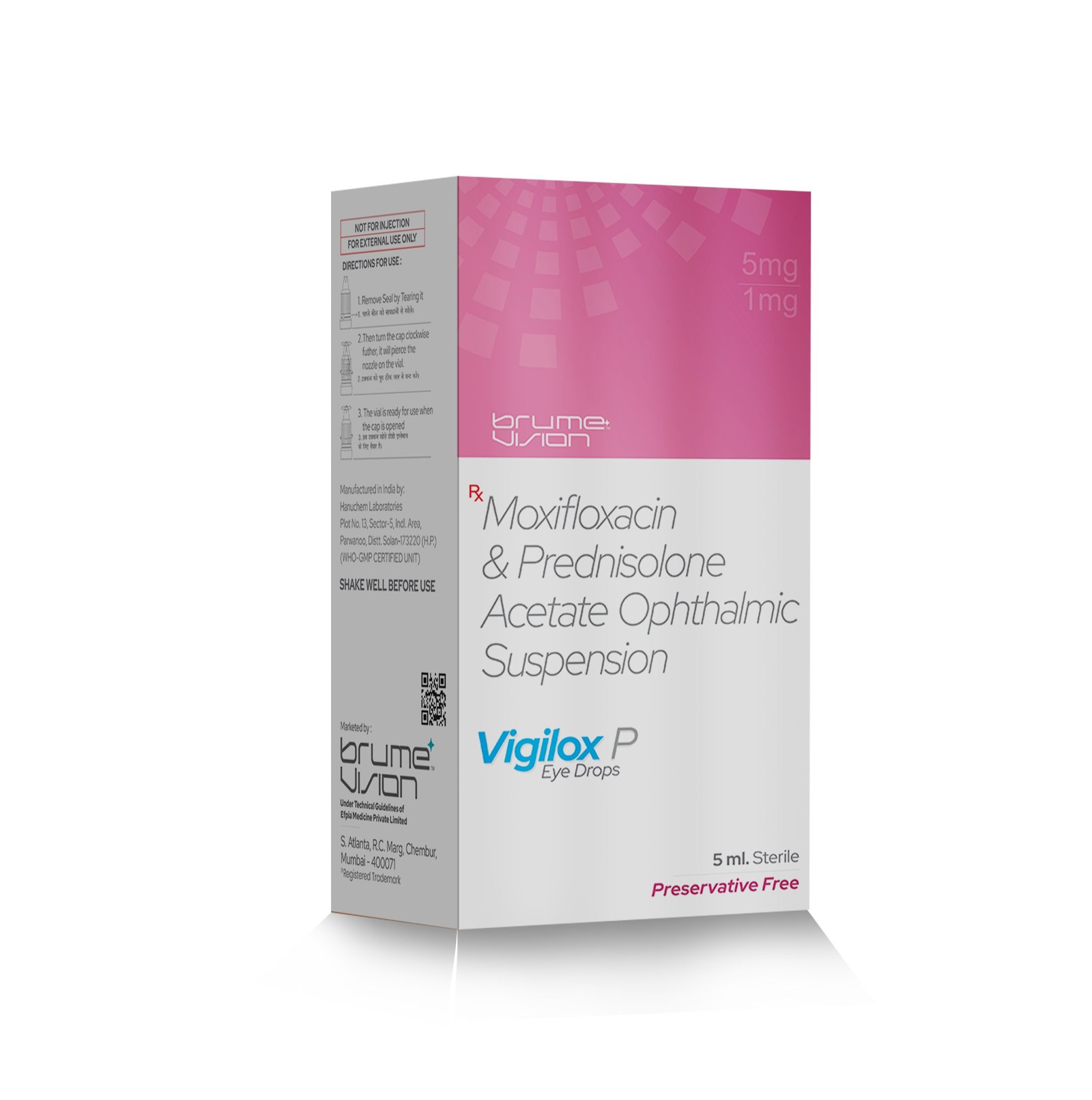 VIGILOX P Eye Drops - Efpia Medicine