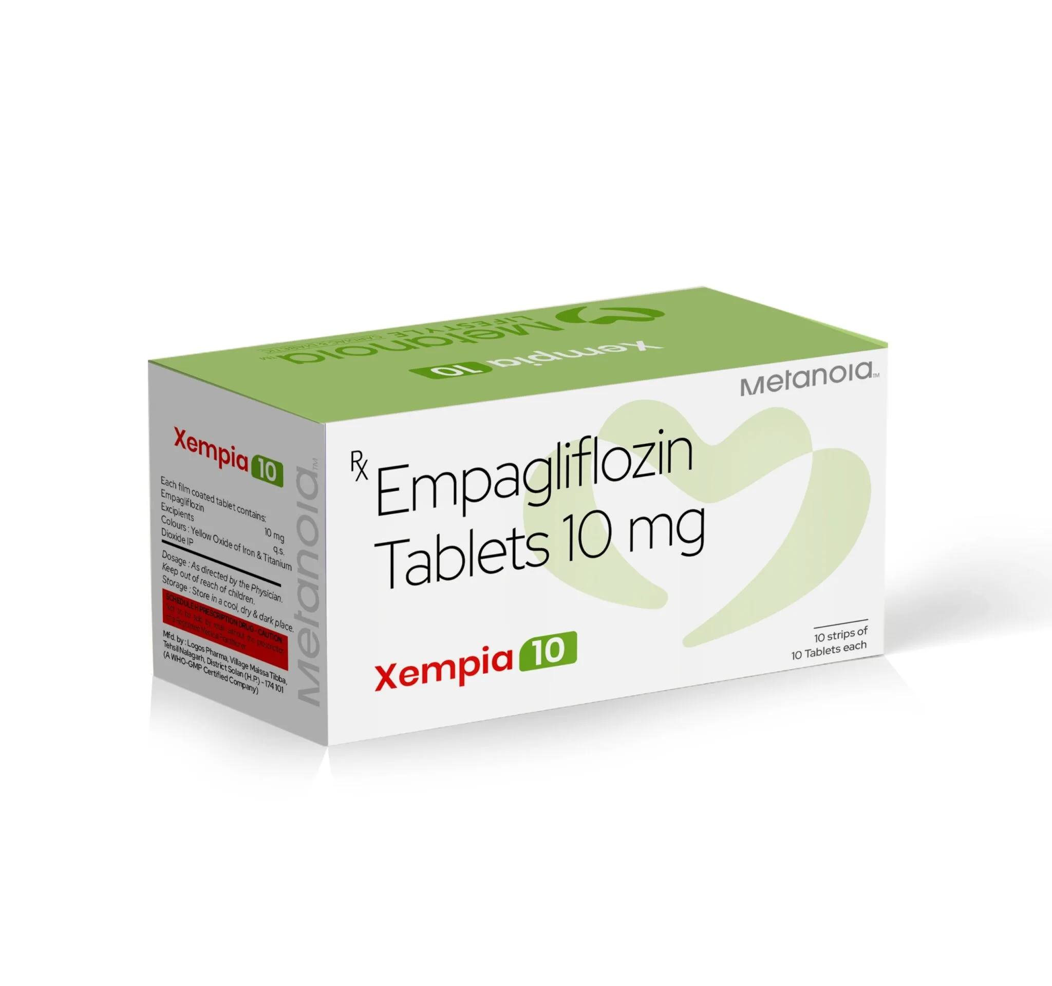 Control Type 2 Diabetes with Xempia 10 Tablets – Efpia Medicine