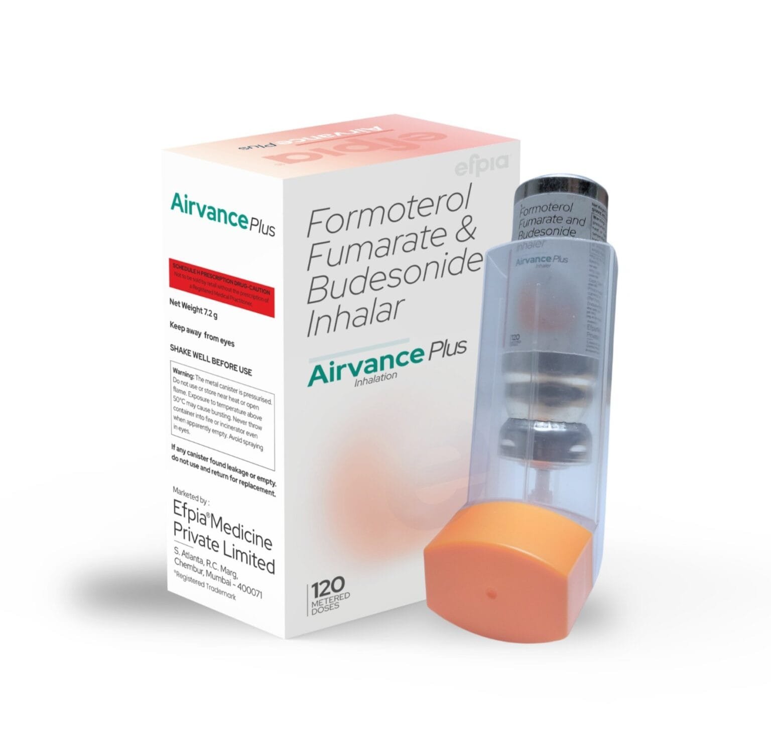 Formoterol Fumarate & Budesonide Inhaler