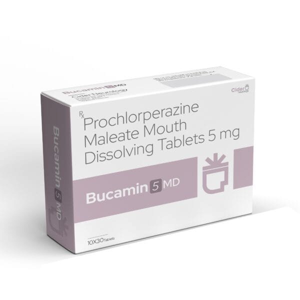 Prochlorperazine Maleate Mouth Dissolving Tablets 5 mg - Bucamin 5 MD Tablets