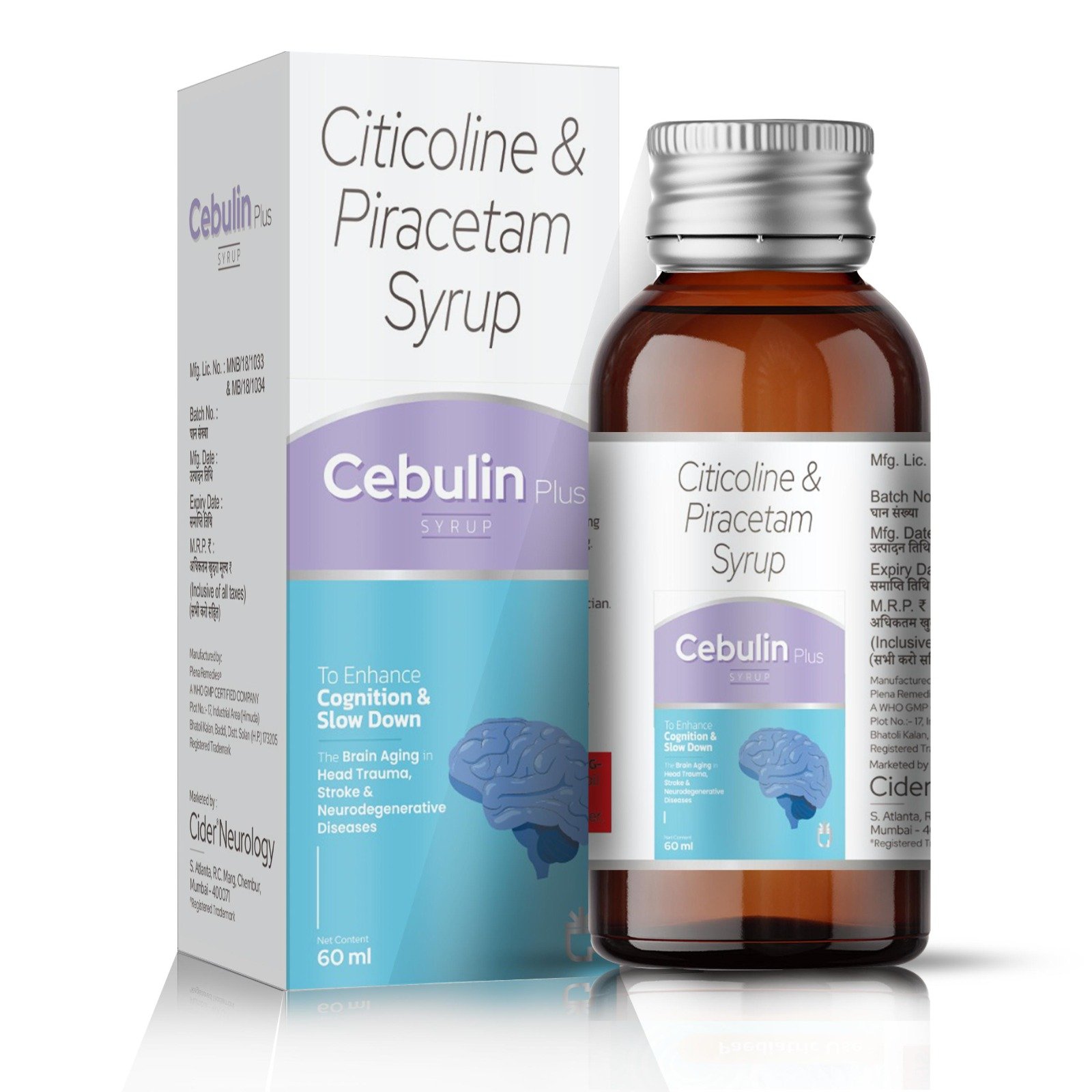 Citicoline & Piracetam Syrup