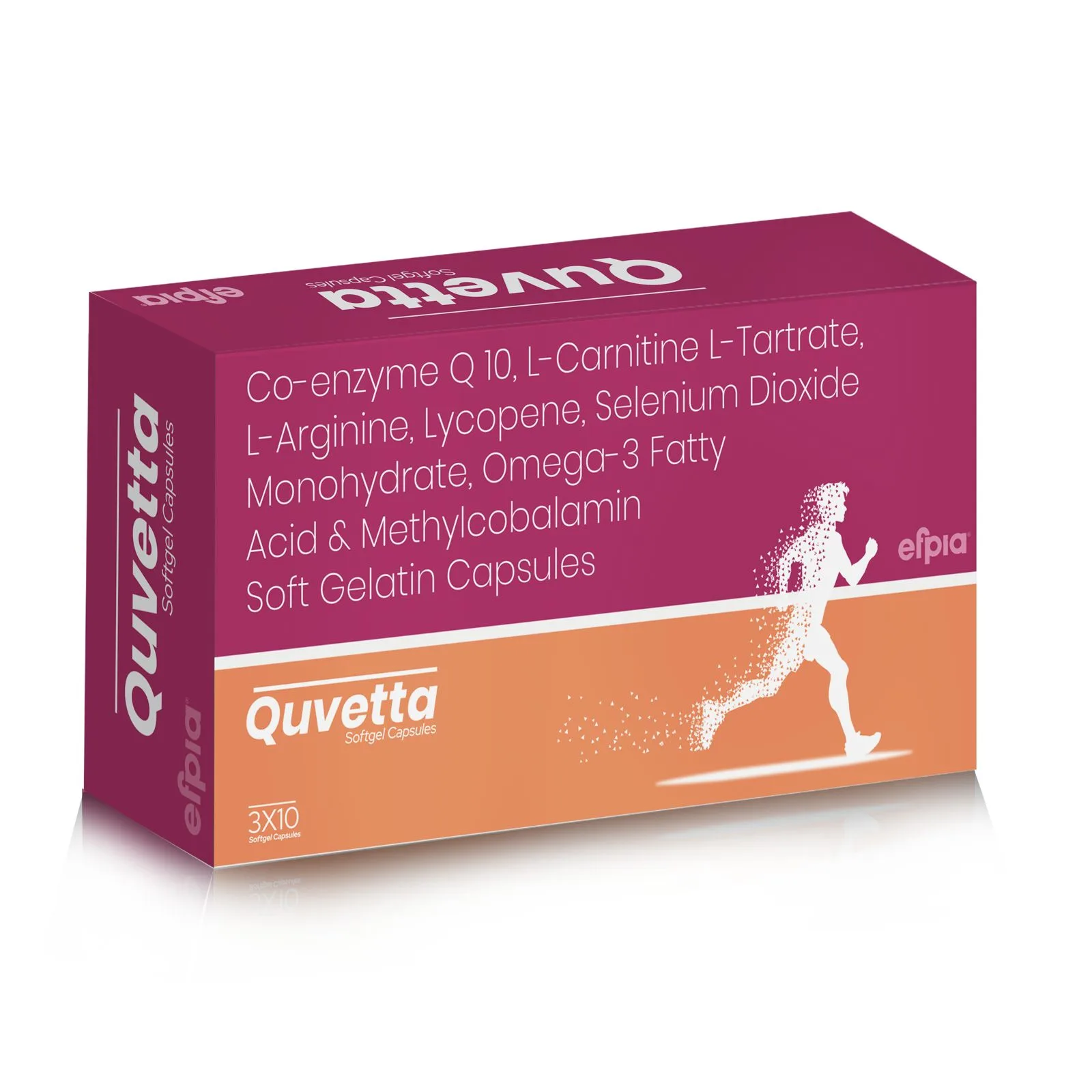 Co-Enzyme Q10, Methylcobalamin, L-Carnitine, L-Tartrate, L-Arginine, Lycopene, Selenium Dioxide & Omega-3 Fatty Acid Soft Gelatin Capsules Co-Enzyme Q10, Methylcobalamin, L-Carnitine, L-Tartrate, L-Arginine, Lycopene, Selenium Dioxide & Omega-3 Fatty Acid Soft Gelatin Capsules