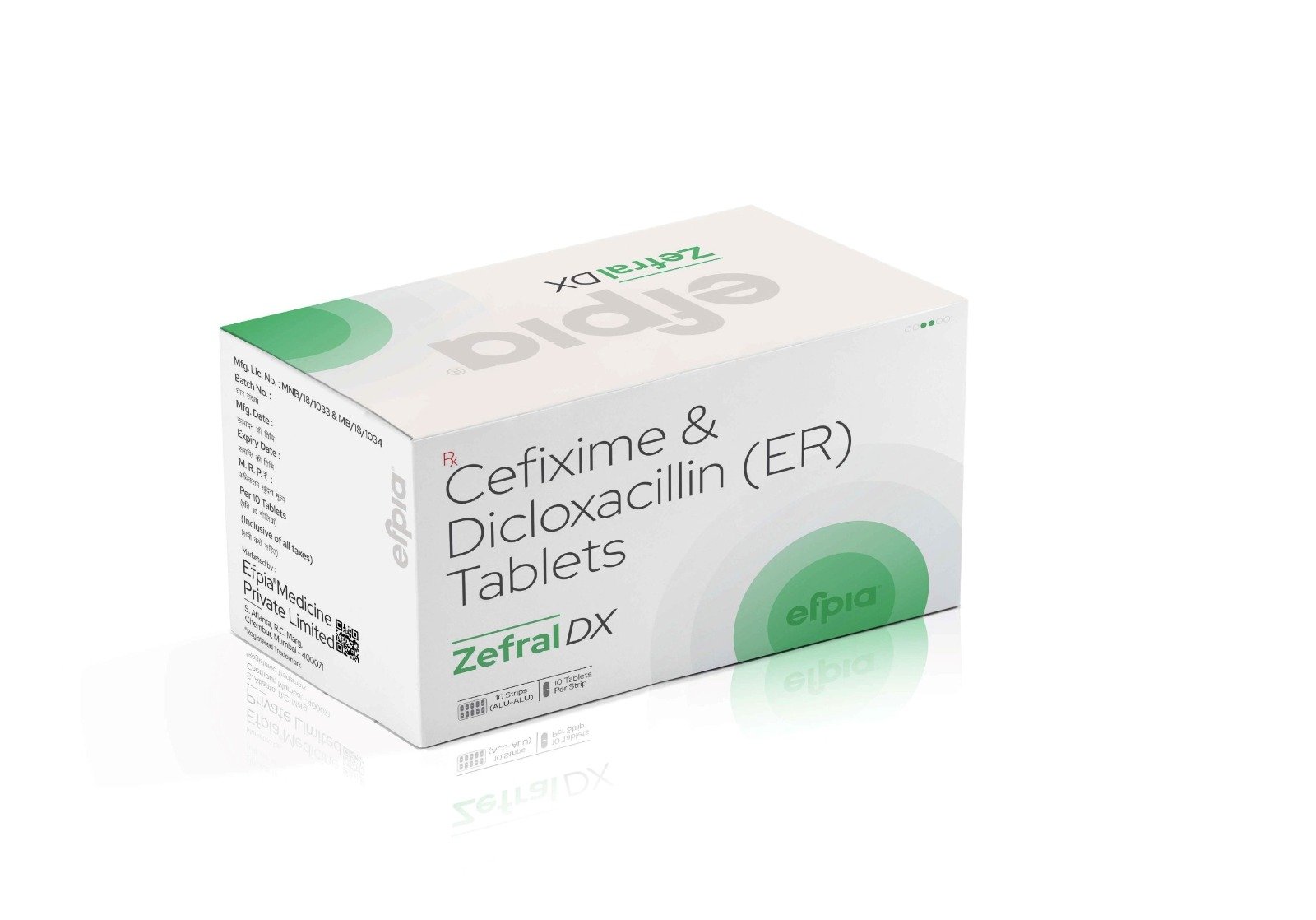 Cefixime & Dicloxacillin ER Tablets