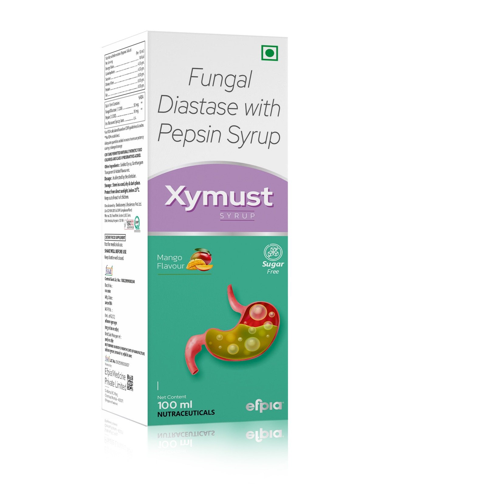 Fungal Diastase with Pepsin Syrup 100 Ml