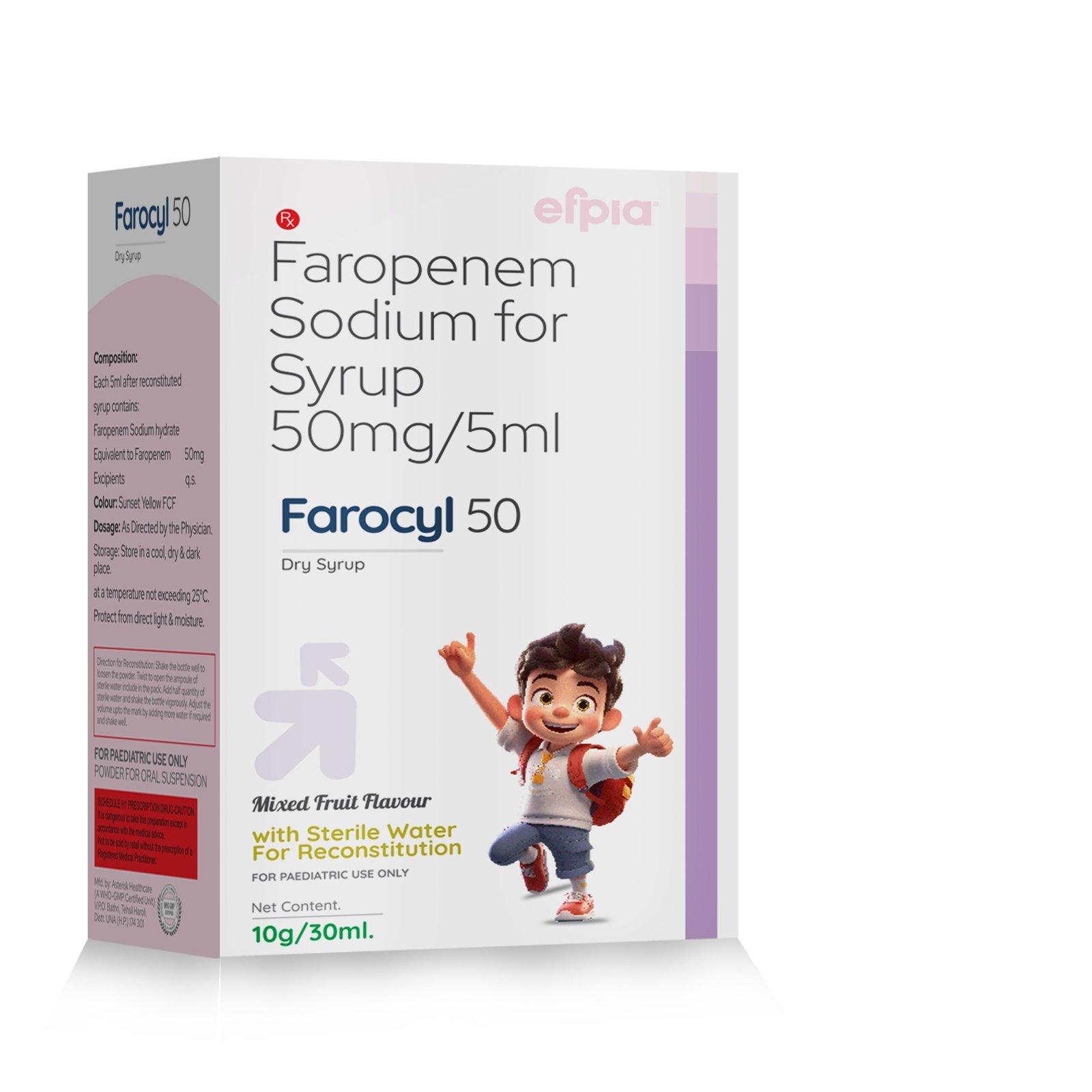 Faropenem Sodium for Syrup - Farocyl 50 Dry Syrup