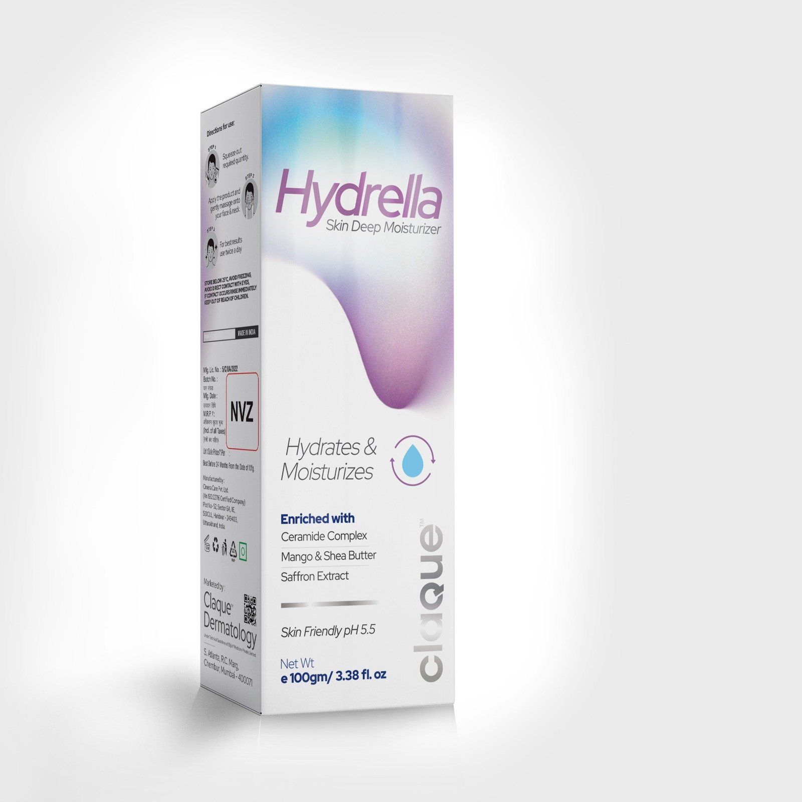 Skin Deep Moisturizer - Hydrella Moisturizer Cream