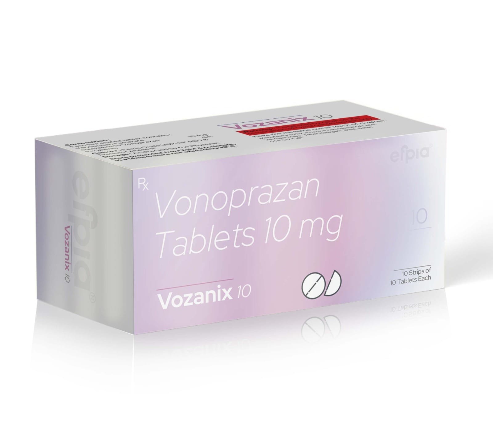 Vonoprazan Tablets 10 Mg - VOZANIX 10 - Efpia Medicine