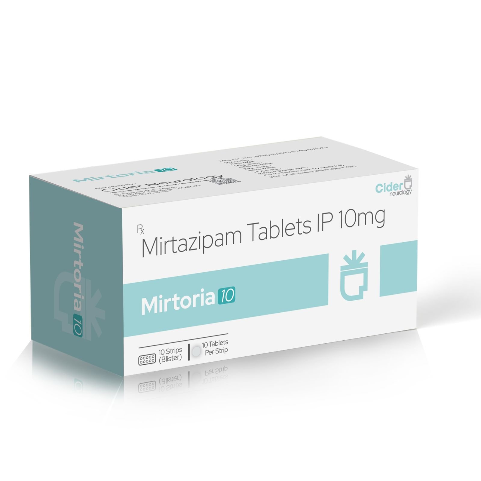 Mirtazapine Tablets IP 10 Mg - MIRTORIA 10- Efpia Medicine