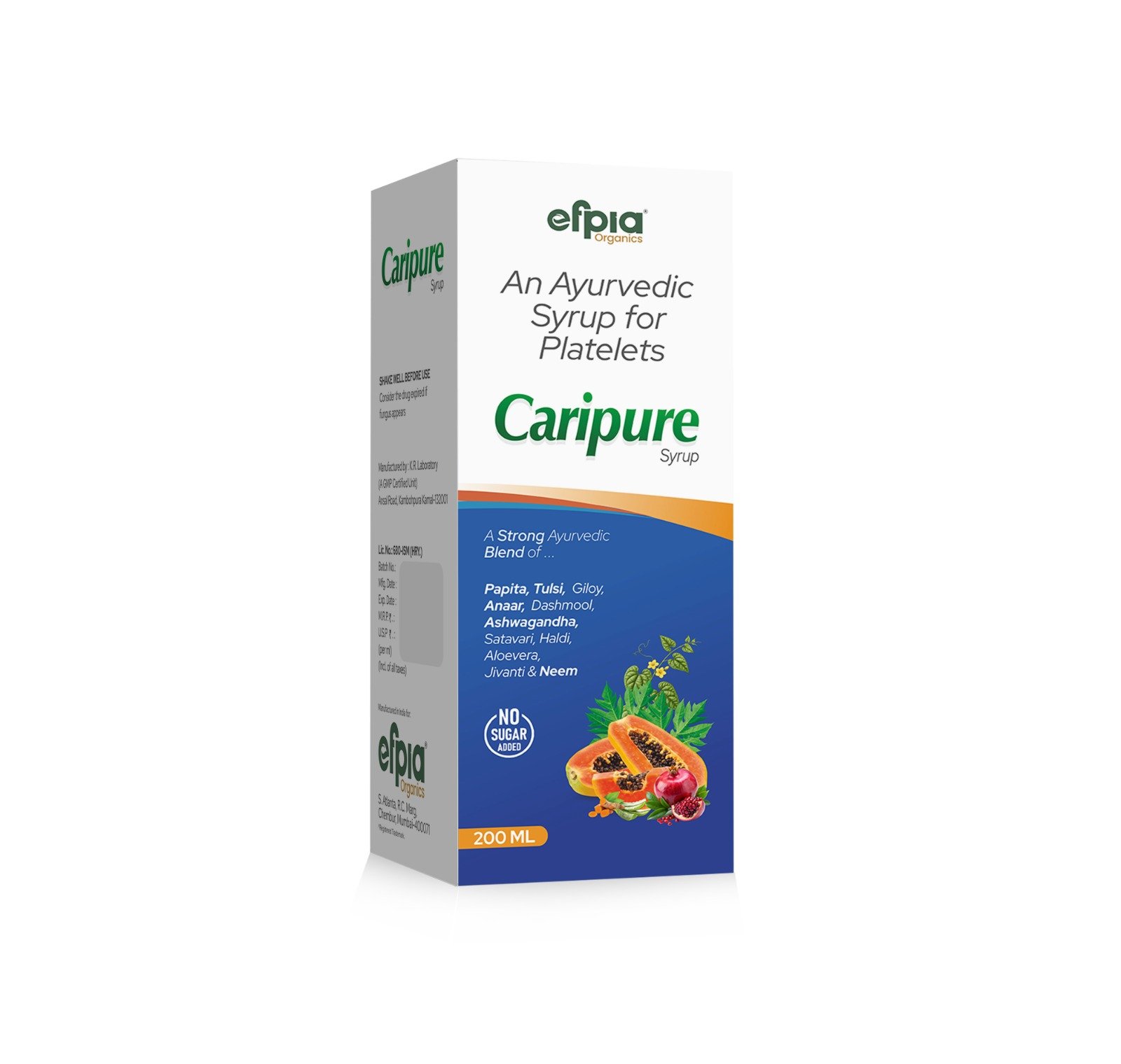 Caripure Syrup - Efpia Medicine