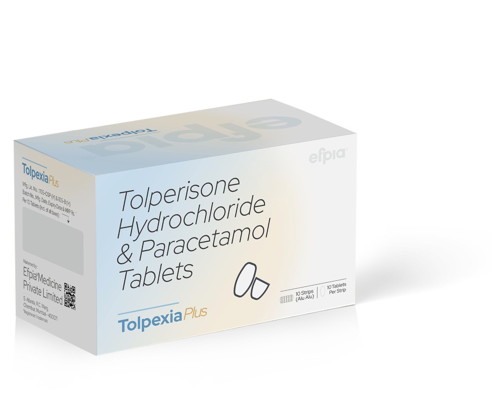 TOLPEXIA PLUS Tablets - Efpia Medicine