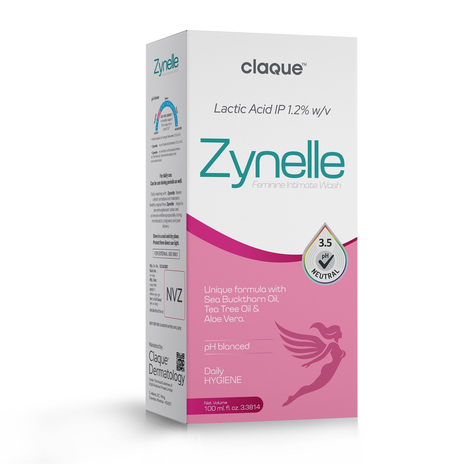Intimate Hygiene Wash (Women) - ZYNELLE Feminine Intimate Wash