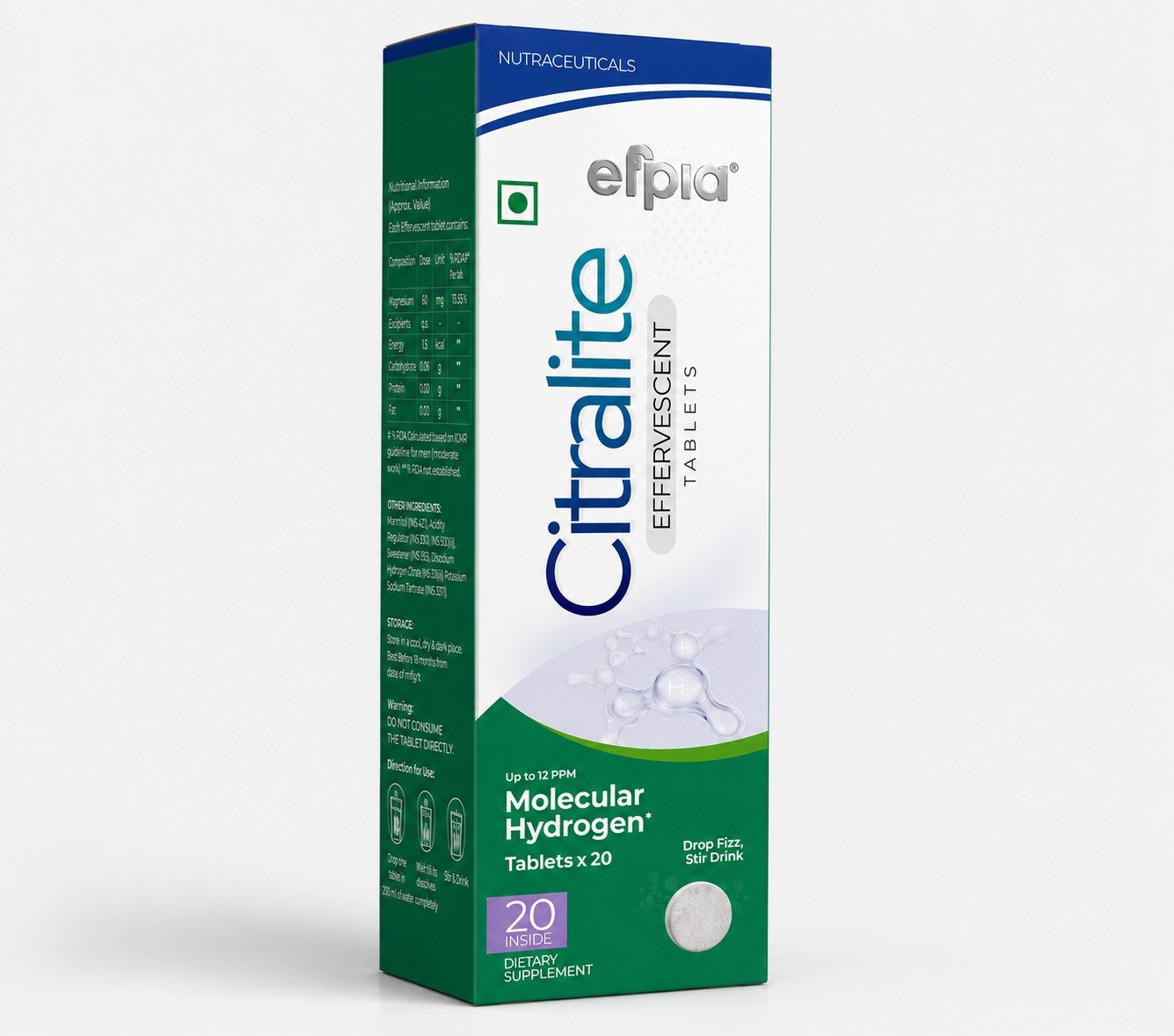 Citralite Effervescent Tablets - Efpia Medicine