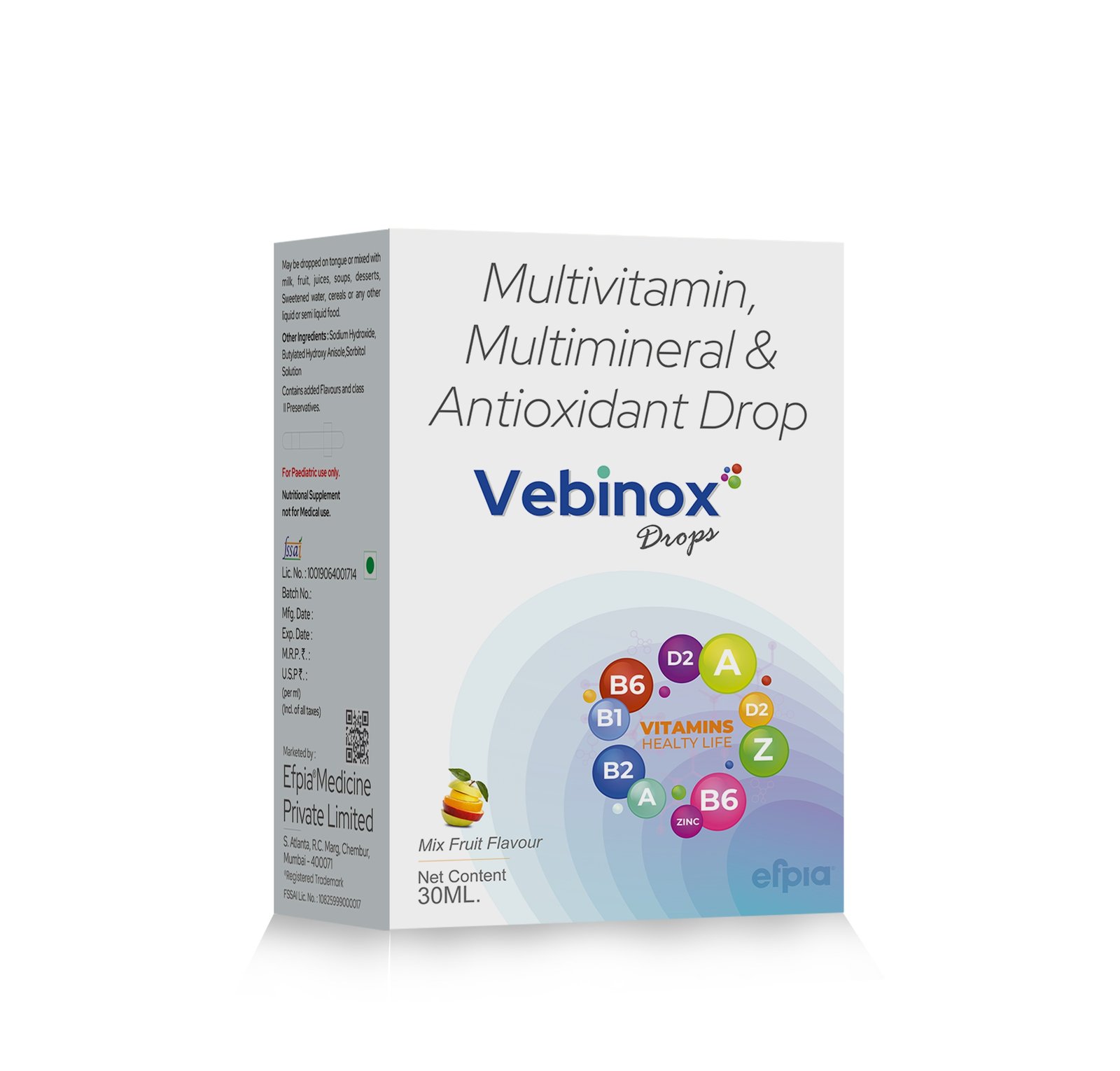 Vebinox Drops - Efpia Medicine