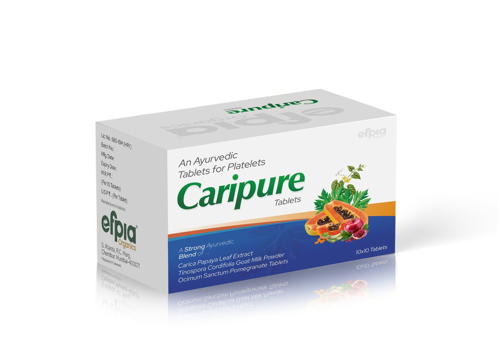 CARIPURE Tablets - Efpia Medicine