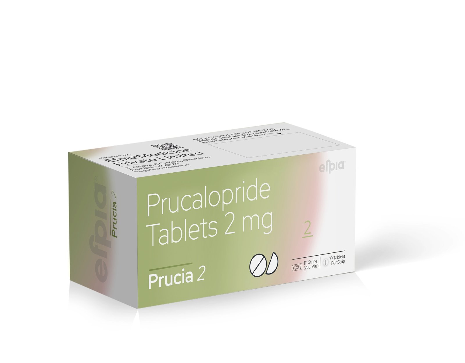 Prucia 2 Tablets - Efpia Medicine