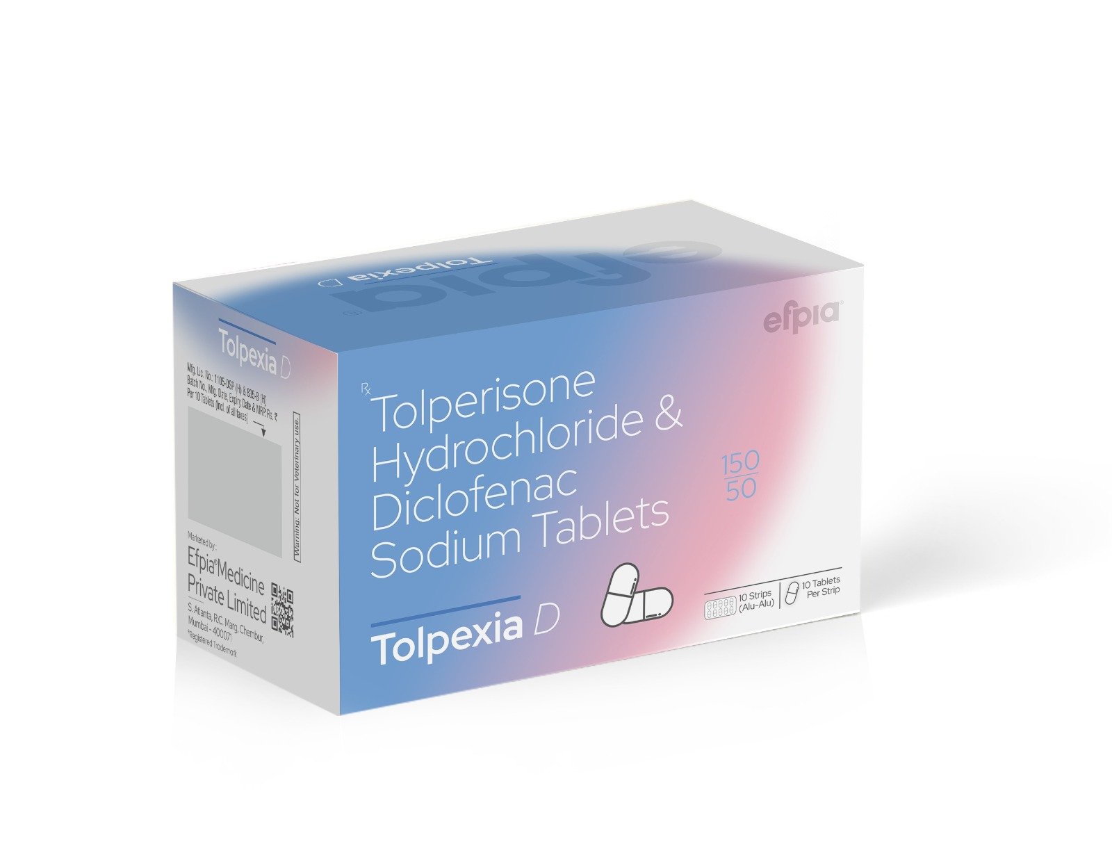 TOLPEXIA D TABLETS - Efpia Medicine