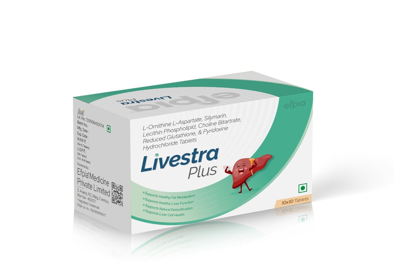 Livestra Plus Tablets - Efpia Medicine