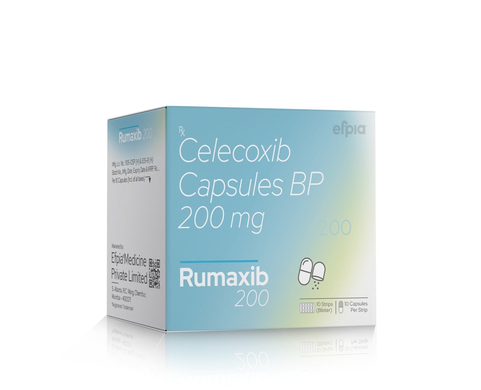 Rumaxib 200 Capsules - Efpia Medicine