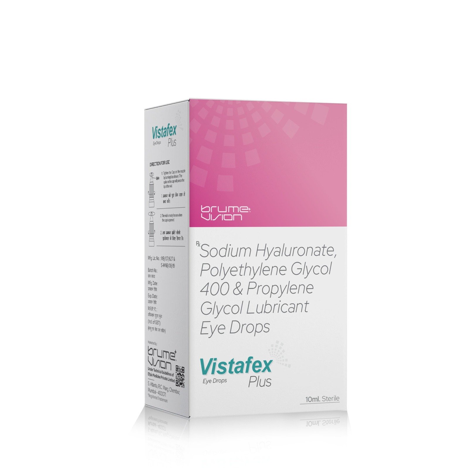 Vistafex Plus Eye Drops - Efpia Medicine