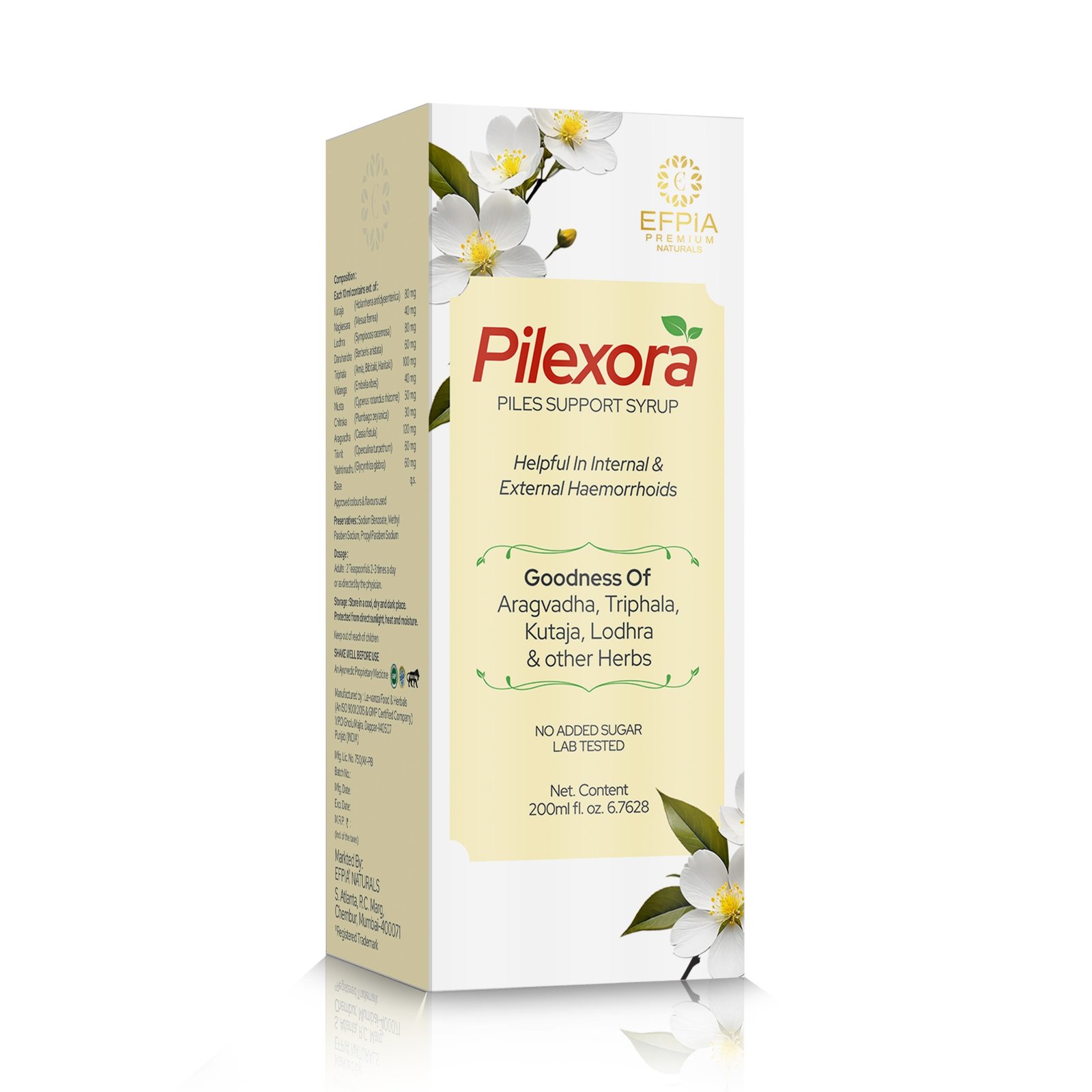 Ayurvedic Piles Support Syrup - Pilexora
