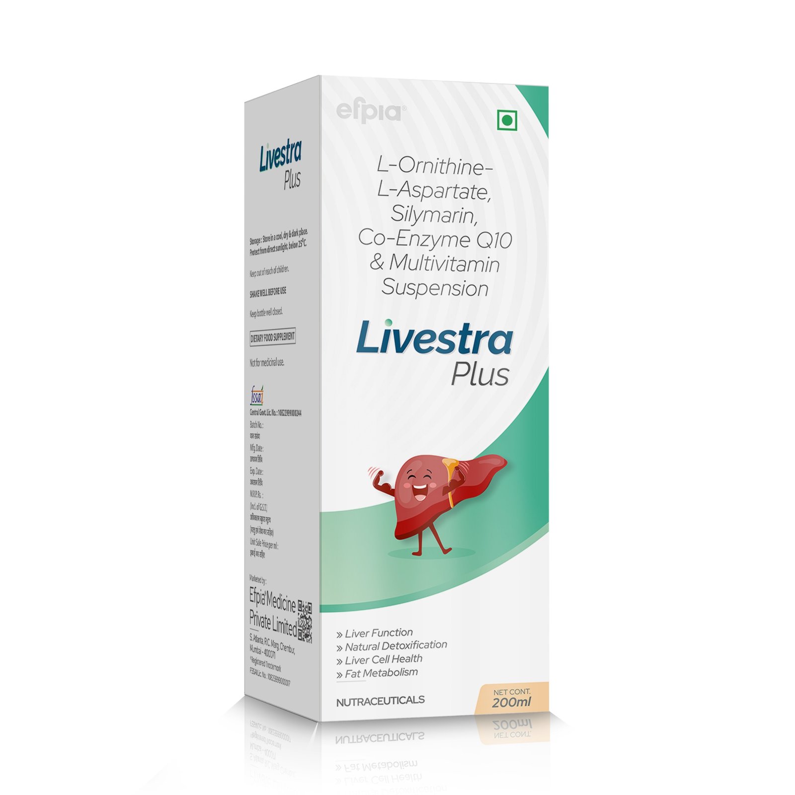 Livestra Plus Suspension - Efpia Medicine
