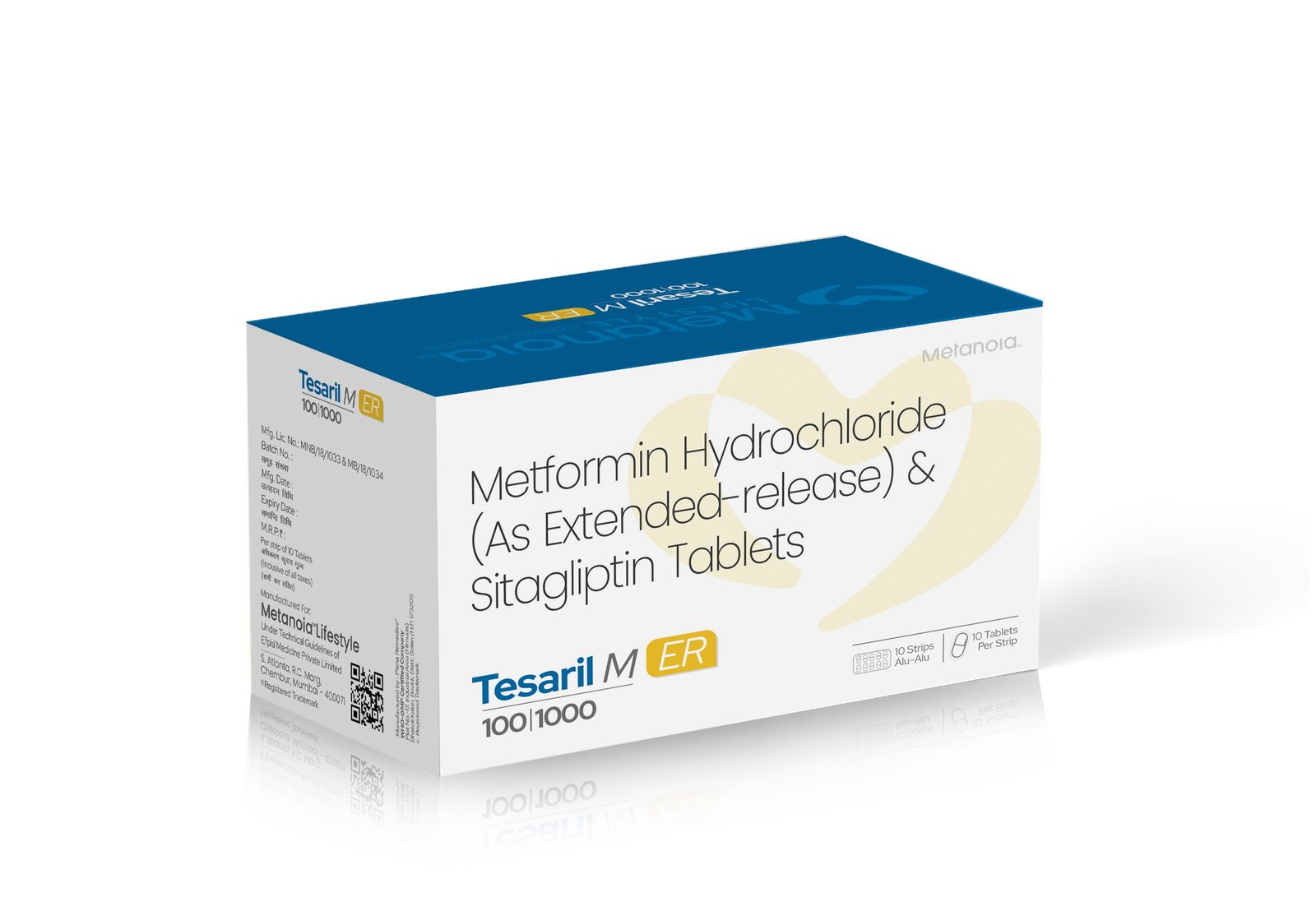 Metformin Hydrochloride (As Extended-release) & Sitagliptin Tablets - Efpia Medicine