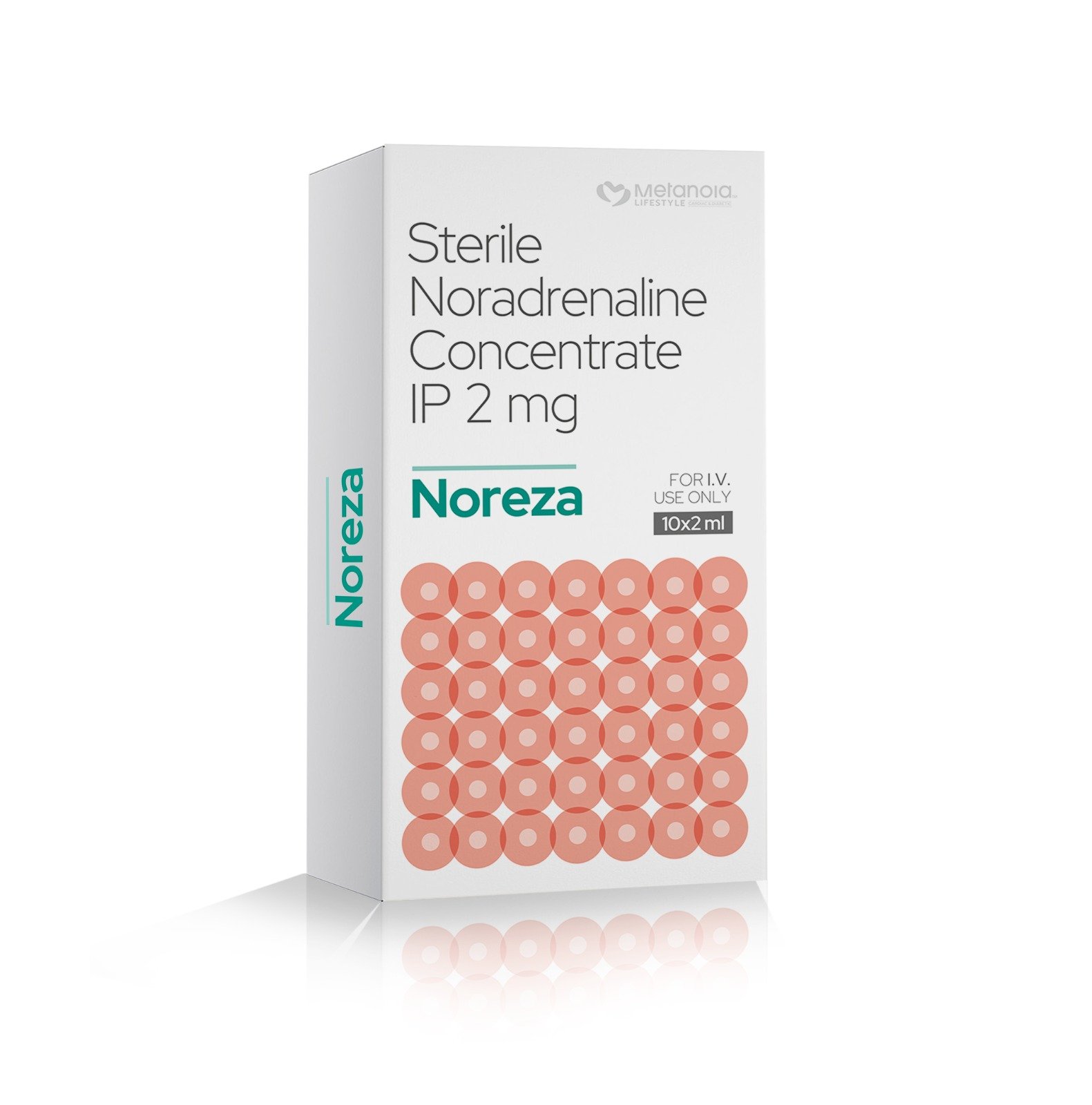 Sterile Noradrenaline Concentrate IP 2 mg - Efpia Medicine