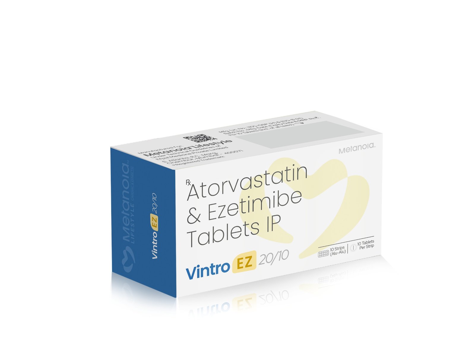 Atorvastatin & Ezetimibe Tablets IP - Efpia Medicine