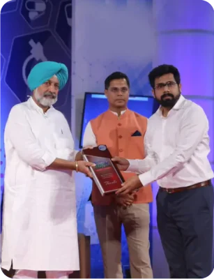 Awarded-by-Shri-Balbir-Sidhu-the-Minister-of-Health-and-Family-Welfare-of-Punjab._